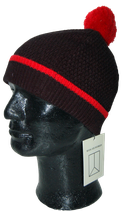 Won Hundred muts, zwart/rood, One size