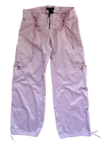 JET SET  casual pants, semi-transparant, lila/roze, Mt. 36