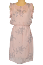 Rosemunde organza jurkje oud roze, Mt. 36