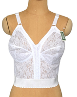 MAMSELLE bustier, ARDECHE top, kant, wit, Mt. 100 B