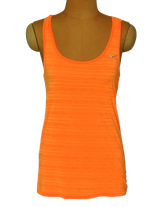 Nike Dri Fit haltershirt, oranje, Mt. XS