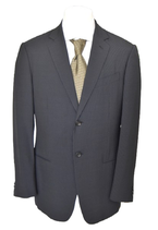 Giorgio Armani kostuum, antraciet/blauw, Mt. 48 / M