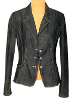 Trussardi Jeans jasje, blauw, Mt. M