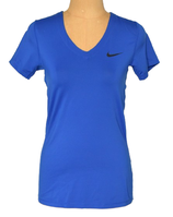 Nike PRO shirt, t-shirt, blauw, Mt. M