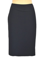 Pauw Amsterdam midi-rok, zwart, Mt. M