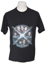 Paramount Star Trek 90th Fed Con t-shirt, shirt, zwart Mt. M