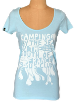 Gsus t-shirt blauw/aqua, Mt. S