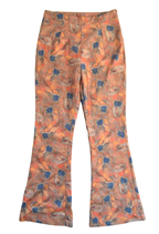 Cider fluwelen broek flowers, roze, Mt. S