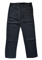 GIORGIO ARMANI linnen pantalon, antraciet, Mt. 48