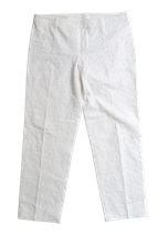 BLUGIRL / BLUMARINE broek, pantalon, wit, Mt. XL