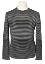 Armani Collezioni wol/cashmere-mix trui, gestreept, Mt. 50