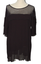 Made in Italy tuniek, zwart, Mt. L