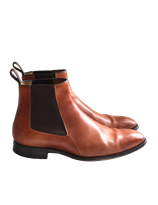 Carlos Santos lederen chelsea boots, bruin, Mt. 42