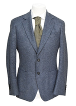 Reiss 'tweed' colbert, blauw, Mt. 50 / M