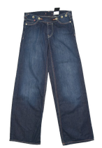 Gsus Jeans, spijkerbroek, Wide, blauw, Mt. W26 - L32