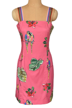 Caroline Biss zomers jurkje, roze/multicolor, Mt. 36