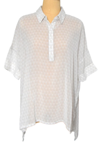 Nieuwe Rosemunde semi-transparante blousetop, top, Mt. 38