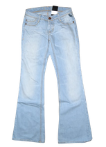 Gsus jeans, flared spijkerbroek, blauw, Mt. W33 - L32