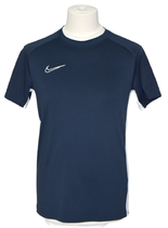 Nike dri-fit shirt, t-shirt, blauw/wit, Mt. M