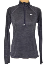 Nike Running truitje, grijs/paars, Mt. S