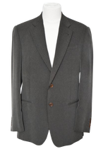 Armani Collezioni kostuum,  grijs/bruin/groen, Mt. 50