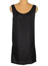 ORSON & BODIL  zijde jurkje,  zwart, Mt. 36