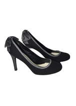 Lela Rose pumps met strikje, zwart Mt. 38.5