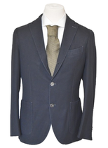 Boglioli constructed jasje, k-jacket, blauw, Mt. 48 / M