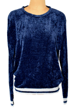 Anna van Toor zachte trui, blauw, Mt. M