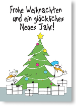 Frohe Weihnachten und ein glückliches Neues Jahr!
