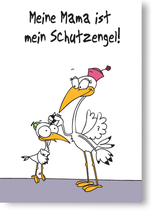 Meine Mama ist mein Schutzengel.