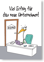 Viel Erfolg für das neue Unternehmen!