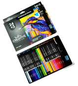 INDRA CREATIVE Lapices de Colores Watercolor 24+3 (IND-0354)