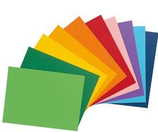 Hoja de Colores Surtidos (tonos claros) Paquete c/100