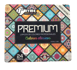 TRYME Lapices de Colores Clásicos Premium (1366)