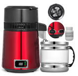 Wasser & Alkoholdestillator 750 Watt, mit Termostat, mit Glasbehälter