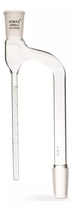 TRAMPA DE DESTILACION BIDWELL-STERLING CON JUNTAS 24/40 DE 5 ML MARCA: KIMAX CATALOGO: 22002-5 $1,247 IVA Incluido