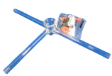 LLAVE DE PASO DE VIDRIO DE 3 VIAS (T) DE 4 MM CON LLAVE DE TEFLON MARCA: KIMAX CATALOGO: 41044F-4 $600 IVA Incluido