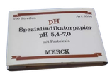 PAPEL INDICADOR DE PH (5.4 - 7.0) EN TIRAS PAQ. C/100 TIRAS MERCK 9556 $350 IVA Incluido