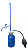 BURETA AUTOMATICA COMPLETA CON LLAVE DE VIDRIO DE 10 ML TIPO DOER-GLASS Marca CRISTALAB CTL10 $3,190 IVA Incluido