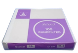 PAPEL FILTRO CUALITATIVO NO. 12, FILTRACION MEDIO RAPIDA PORO 7 um, DIAMETRO DE 12.5 CM MARCA: EDEROL CATALOGO: 12 $490 IVA Incluido