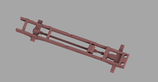 Fahrgestell Magirus Deutz 4x2, 4600mm, passend für PREISER