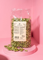 Geröstete und gesalzene Edamame Bohnen