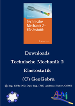 Technische Mechanik 2 - Elastostatik-Downloads (C) GeoGebra-Dateien