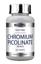 Chromium Picolinate 100 Tabs - Scitec