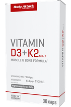 Vitamin D3 + K2 - Body Attack