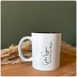 Sonderanfertigung weiße Tasse