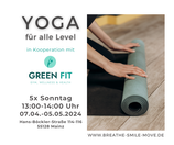 Yoga - SO 13 Uhr ab 07.04.2024 (im Greenfit Mainz)