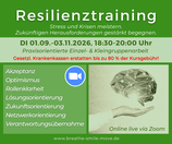 Resilienztraining DI 01.09.-03.11.2026, 18:30-20:00 Uhr