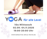 Yoga (alle Level) - MI 19:00 Uhr (online) ab 2.9.26